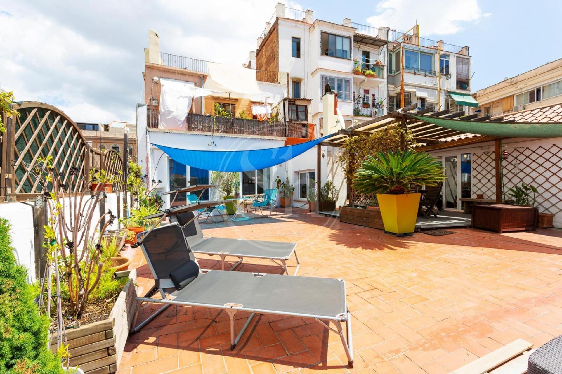 Apartment Con Terraza En Poble Sec Barcelona